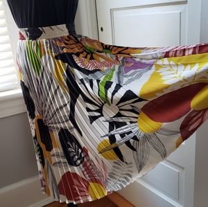 Zara Printed Pleated Skirt (free shipping)